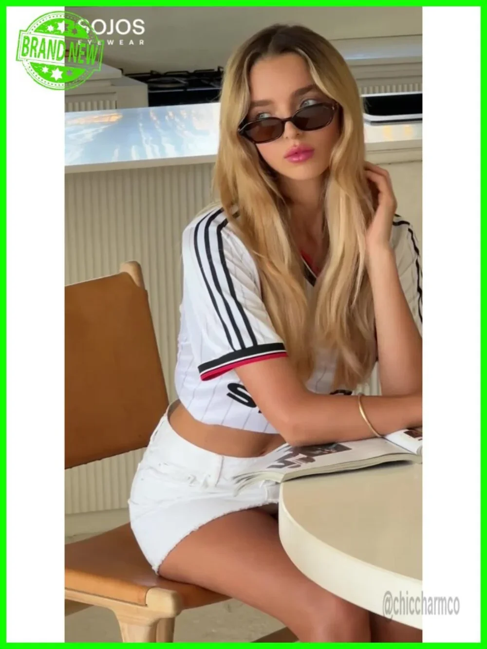Retro Rectangle Polarized Sunglasses - UV400 Y2K
